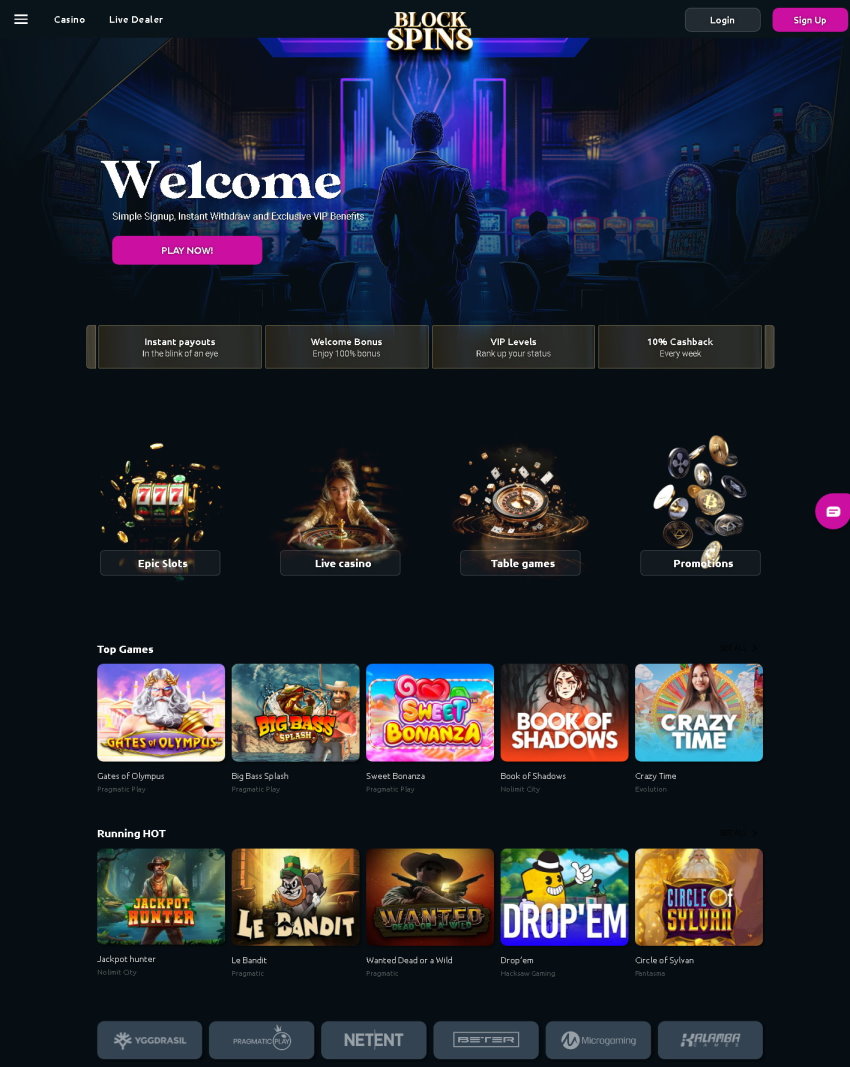 Blockspins Casino